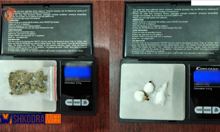 FOTO – Arrestohet i riu 20- vjeçar nga Velipoja, shiste “mall” duke qarkulluar me një automjet pa “letra”