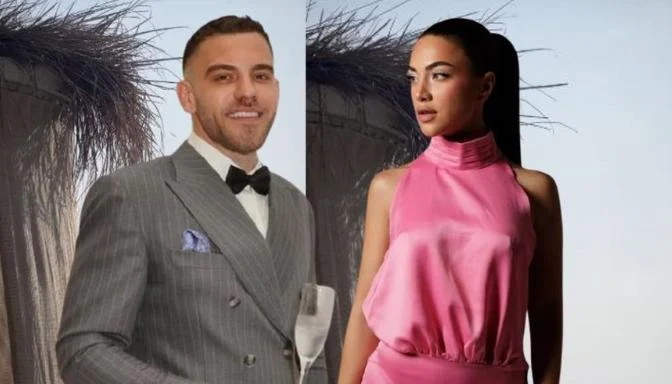 FOTO/ Më të afërt se kurrë: Sara Hoxha dhe Erik Fullani kapen në momente intime në bregdet