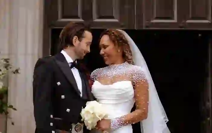 Foto nga dasma e Mel B dhe e vetmja Spice Girls që mori pjesë në ceremoni