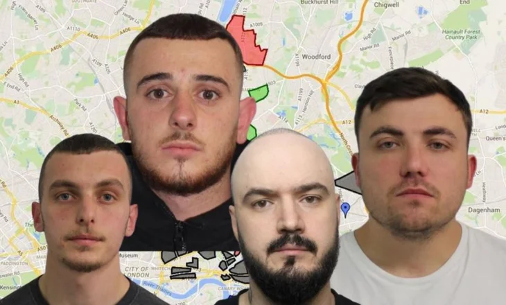 FOTOT/ Encrochat fundos grupin kriminal shqiptar në Britani, fituan 81 mln paundë nga shitja e drogës