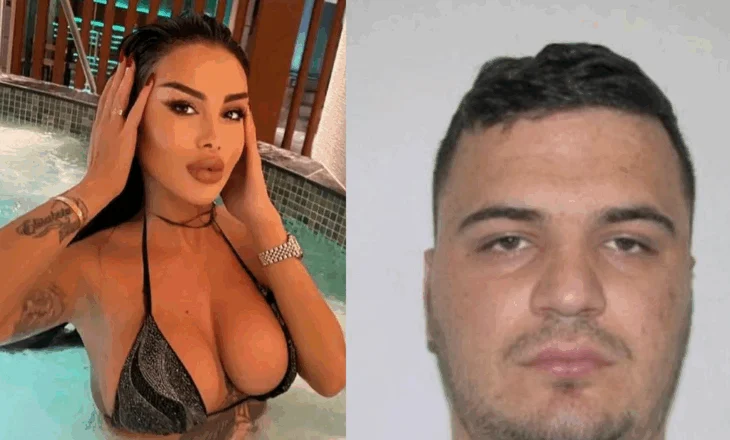 FOTOT/ Modelja e njohur viziton në qeli Laert Haxhiun