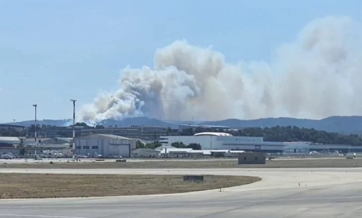 Francë, zjarr në aeroportin e Marsejës, anulohen disa fluturime
