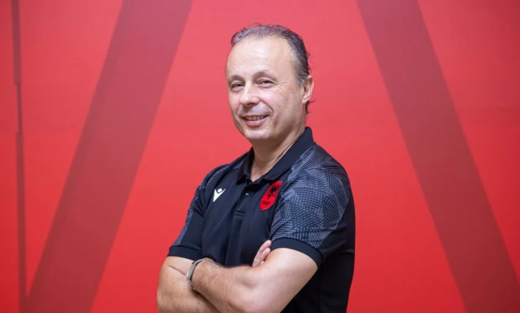 Genti Mahmuti flet si trajner i ekipit kombëtar U-15: Synimi ynë është të rrisim cilësinë e futbollistëve të vegjël