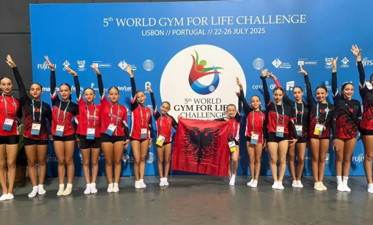 Gjimnastet shqiptare kthehen me medalje nga Portugalia, presidenti Leonard Lulaj, optimist për arritje të mëtejshme