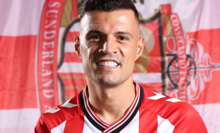 Granit Xhaka prezantohet zyrtarisht në Sunderland