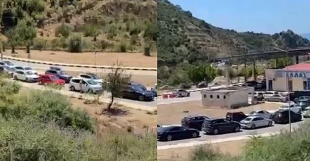 Grekët “pjekin” shqiptarët në diell, radhë e gjatë pritje në Qafë Botë