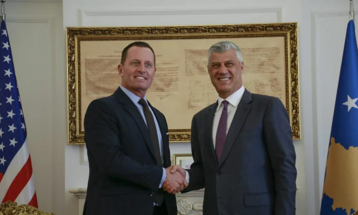 Grenell: Thaçi u arrestua kur punonte për paqe me Trump, Haga është e prishur
