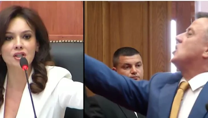 “Gurë varri”/ Spiropali acarohet keq me Nokën në Kuvend: Mos guxo, dil përjashta