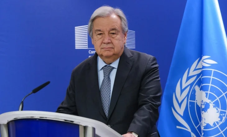 Guterres dënon sulmin me dronë dhe raketa të Rusisë ndaj Ukrainës, bën thirrje për armëpushim