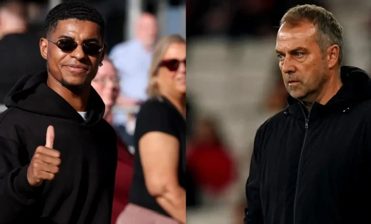 Hansi Flick i tregon kushtin e parë Rashford-it nëse do që të jetë titullar te Barcelona