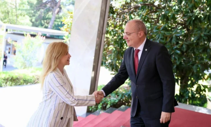 Hasani me zv.kryeministren e Ukrainës: Rikonfirmova mbështetjen e palëkundur të Shqipërisë