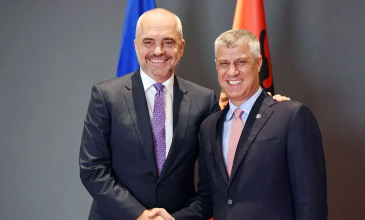 Hashim Thaçi nga Haga: Edi Rama po bën historinë evropiane të shqiptarëve