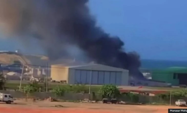 Helikopteri ushtarak ugandas rrëzohet në aeroportin e Somalisë, nuk dihet numri i viktimave