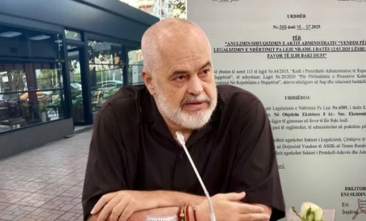 Hipoteka vatër korrupsioni dhe paligjshmërie, Edi Rama zbardh faktet për legalizime skandaloze në hapësira…