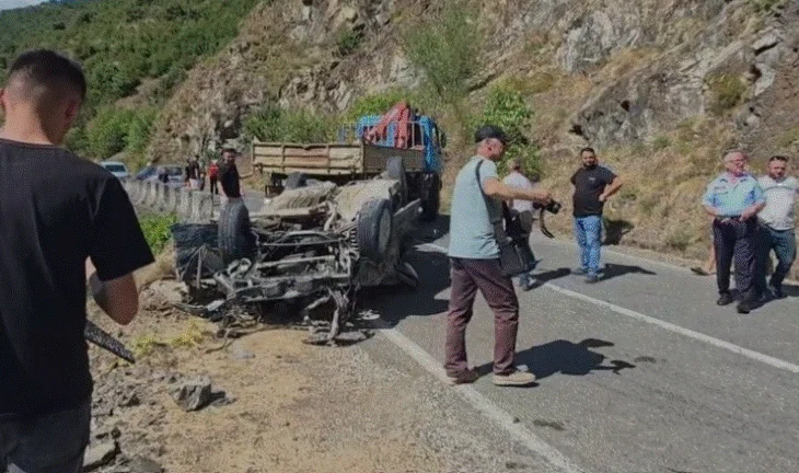I riu në Mat u mbyt me litar, publikohen pamjet e nxjerrjes së makinës nga Liqeni i Shkopetit