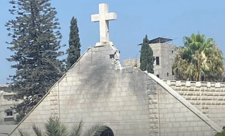 Izraeli bombardon Kishën Katolike në Gaza, Meloni e ashpër: Prej muajsh po sulmohen civilët! Kjo është e papranueshme