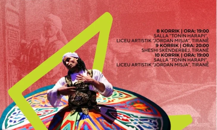 Java Kulturore e Egjiptit nis me shfaqjen Tanoura dhe vallëzimin tradicional egjiptian