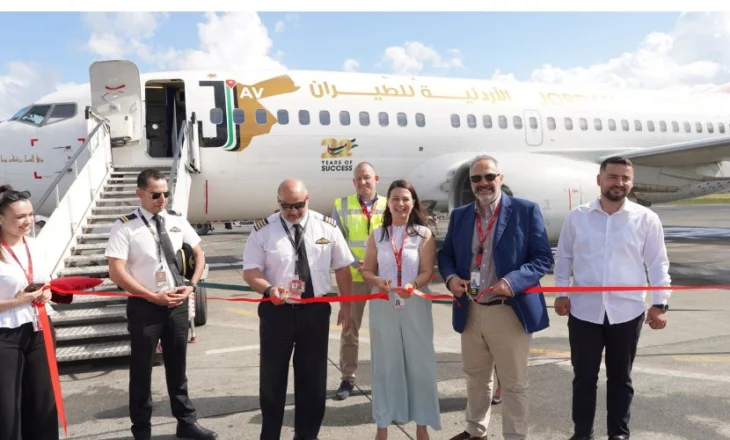 Jordan Aviation nis fluturimet direkte nga Ammani drejt Tiranës