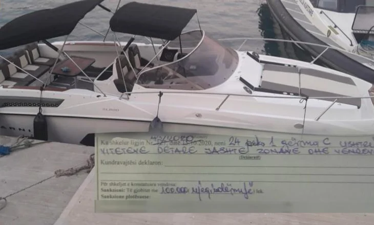 Kaloi perimetrin dhe rrezikoi pushuesit, Policia bllokon skafin dhe gjobit pronarin me 100 mijë lekë