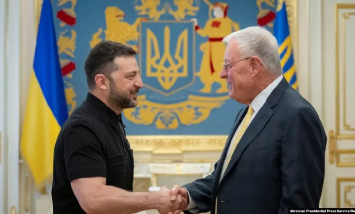 Kellogg dhe Zelensky bisedojnë për blerjen e armëve për Ukrainën