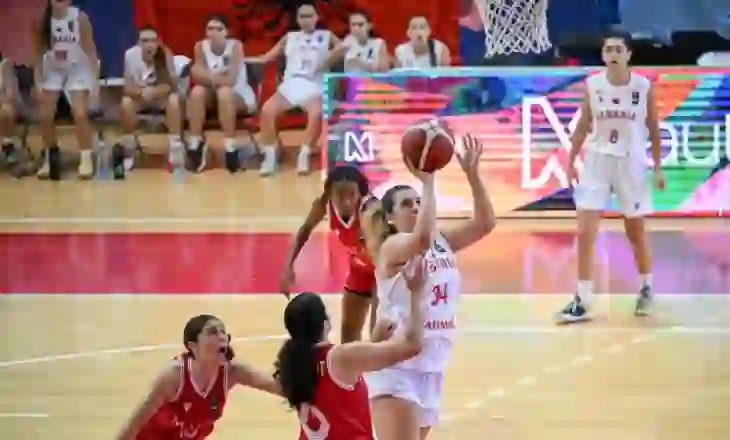Kombëtarja U-16 për vajza renditet e treta në Divizionin C në Kampionatin Europian