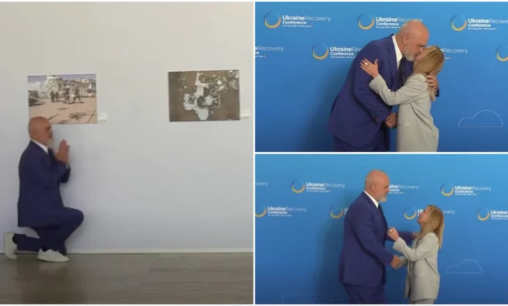 Konferenca në Romë, Rama ulet sërish në gjunjë para Melonit