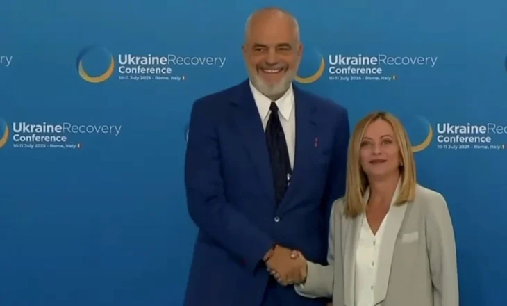 Konferenca për Rimëkëmbjen e Ukrainës/ Rama mbërrin në Romë, pritet nga Meloni