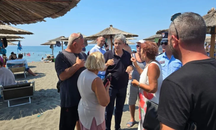 Kryebashkiaku Beci zbret në plazhin e Velipojës: Përmirësim i shërbimeve të pastrimit dhe menaxhim i hapësirave publike