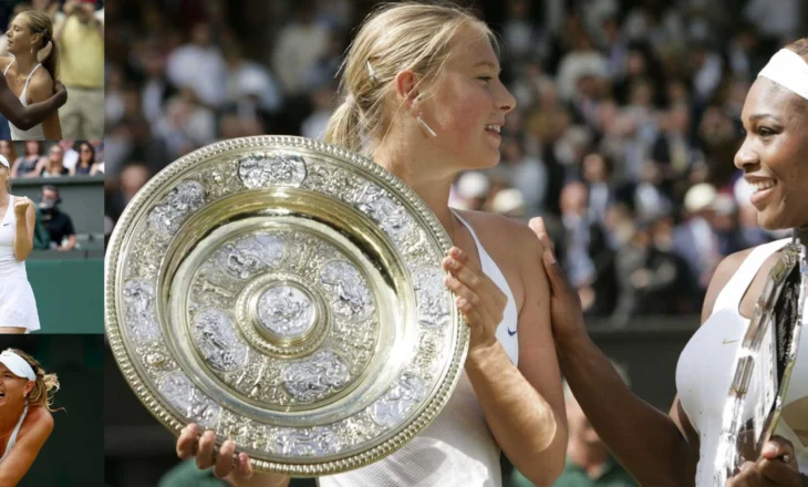 Kur 17-vjeçarja Maria Sharapova do të rrëzonte nga froni i Wimbledon-it, Serena  Williams, dhe përmbyste rendin