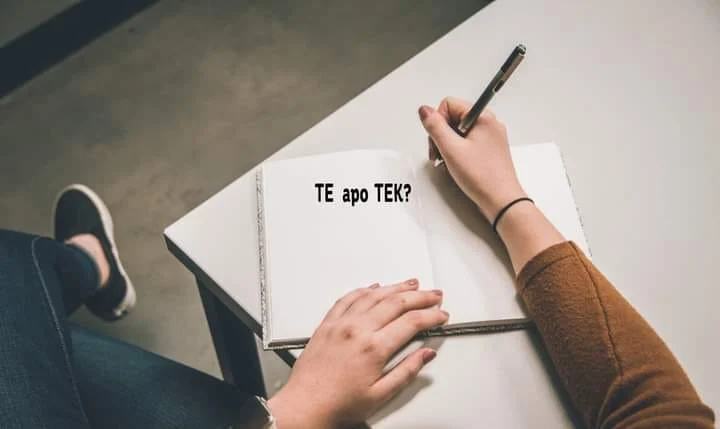 Kur duhet të shkruhet “TE” e kur “TEK”!