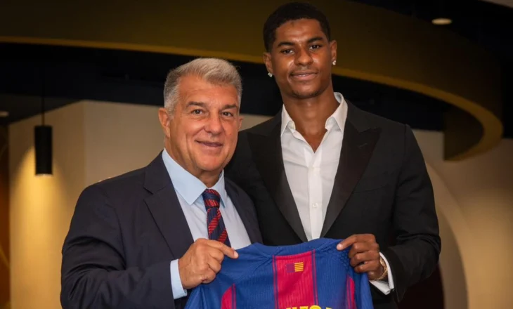 Laporta zbulon sekretet e ardhjes së Rashford: Dy vjet më parë na eliminoi, tani do të luajë për ne