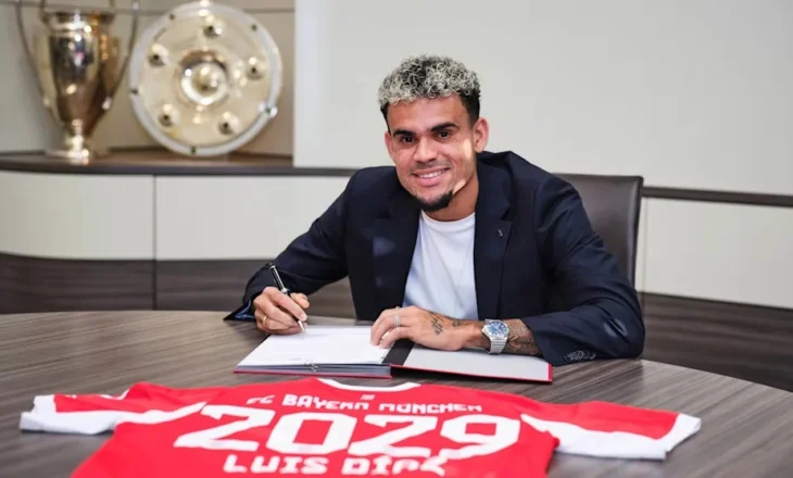 Luis Diaz vetëprezantohet te Bayern Munich: Vij në një nga klubet më të mëdhenj në botë