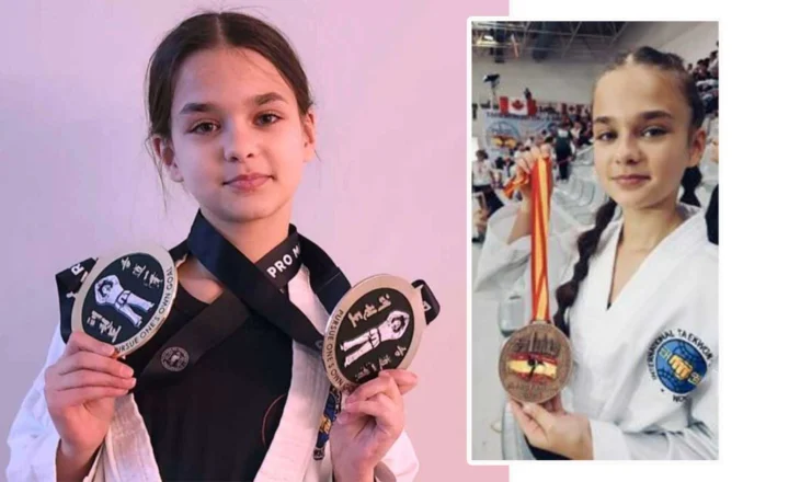 Malësorja, Melisa Leka, një yll në ngjitje, kampione e re në sport dhe art në zemër të Kanadasë