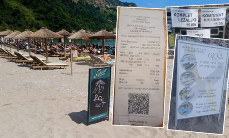 Mali i Zi boshatiset nga pushuesit, plazhet gati të zbrazëta