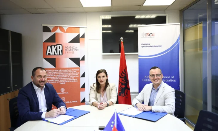 Marrëveshja mes AKR-ASPA, ministrja Muzhaqi: 250 më të mirët do të përfitojnë një kontratë pune 1-vjeçare