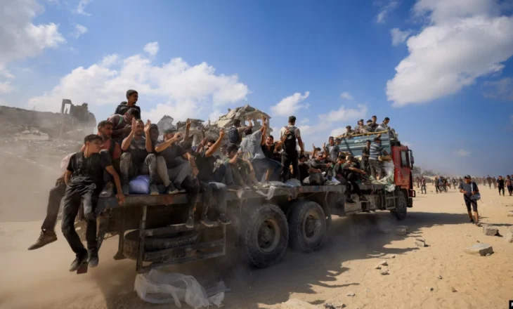 Më 20 korrik, ushtria izraelite lëshon një urdhër për evakuimin e palestinezëve nga pjesa qendrore e Rripit të Gazës