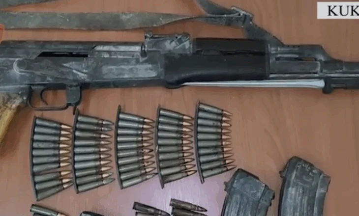Me kallashnikov e municion luftarak në banesë, arrestohet 53-vjeçari në Kukës