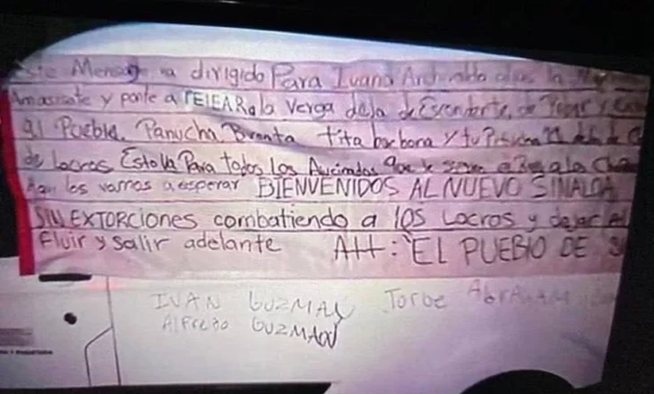 “Mirë se vini në Sinaloan e Re!” Karteli i El Chapos hap “portat e ferrit”…