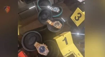 Mjete luksoze, ora ‘Rolex’ dhe ‘Richard Mille’ / Publikohen pamjet e aksionit të SPAK ndaj rrjetit të drogës
