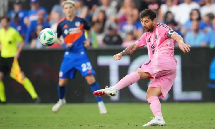 MLS/ Messi rikthehet tek dopieta, dy gola për suksesin e thellë 5-1 të Inter Miami