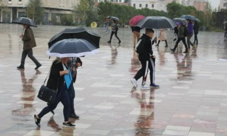 Mot i paqëndrueshëm dhe me shi, ja parashikimi për këtë të martë