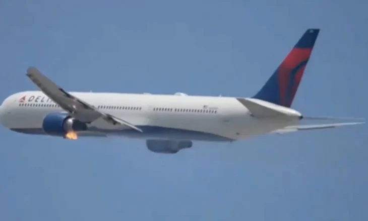 Motori shpërtheu në flakë gjatë ngritjes nga toka, avion i Delta Airlines bën ulje emergjente në Los Angeles