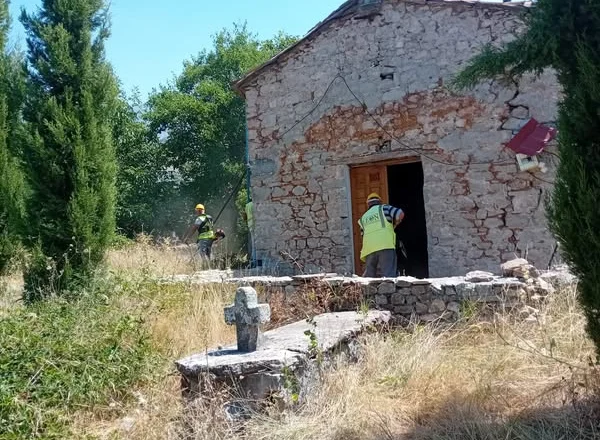 Ndërhyrje restauruese në Kishën e Shpërfytyrimit në Herbel, në një nga monumentet më të veçanta të trashëgimisë sonë kulturore