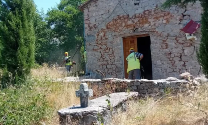 Ndërhyrje restauruese në Kishën e Shpërfytyrimit në Herbel