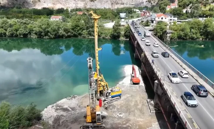 Ndërtimi i urës së re të Bahçallëkut, Rama ndan pamjet nga punimet: I jep qendrës së veriut një hyrje dinjitoze