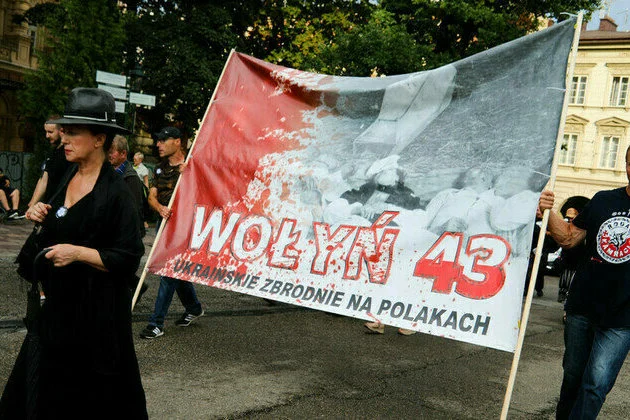 Në kujtim të viktimave të Wołyń Gjenocidi nazist në Poloni