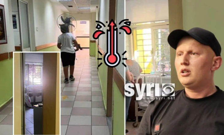 Nëna bëhet ventilator për fëmijën në QSUT: Tronditëse pamjet nga Spitali Pediatrik në temperaturat përvëluese mbi 36°C – FOTO
