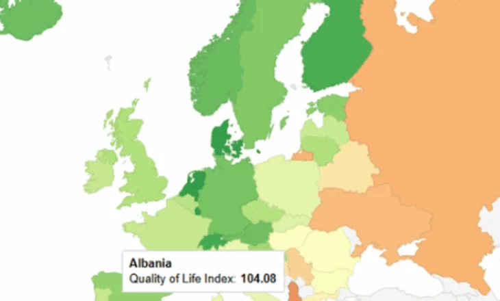 Nga çmimet e apartamenteve tek shëndetësia! Shqipëria me cilësinë më të keqe të jetesës në Europë