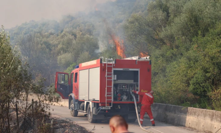 Një ditë pas zjarrit, rikthehet energjia elektrike në fshatrat e Delvinës