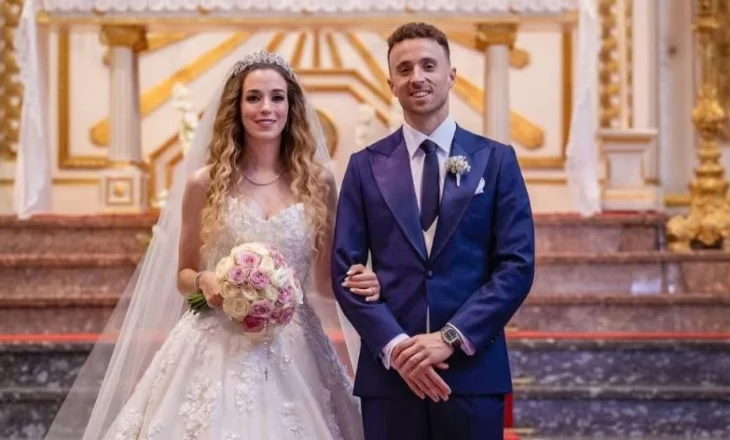 Një muaj më parë u martuan, gruaja e Diogo Jota-s me një dedikim special për bashkëshortin e ndjerë: Përgjithmonë e jotja!